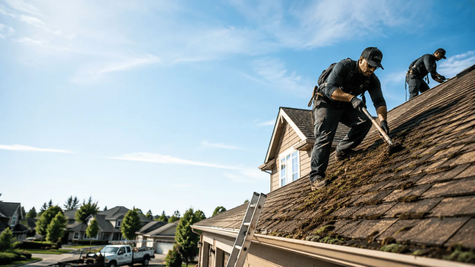 Roof Moss Removal in Folcroft, PA near me